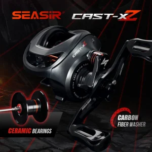 Cast X2 Baitcasting Reel Hybrid Ceramic Bearing
