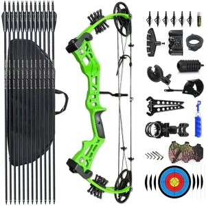 Compound Bow Set Right Handed Adjustable Speed Hunting Bow Archery